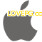 Aplicativo LOVEPG.combet para iOS